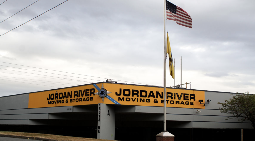 Jordan River Moving Kirkland office location 